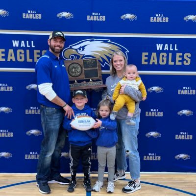 Head Football Coach for the Wall Eagles. Married-Father of 3. 2022 9AA SD State Football Champions