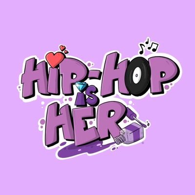 Content and community with rap as the soundtrack, from HER Hip-Hop POV 💜💿 #HipHopIsHER