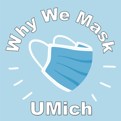 Anonymous testimonials from UMich grad instructors and students highlighting the importance of allowing instructors to require masks in class. #WhyWeMaskUMich