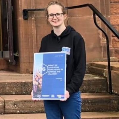 Former YouthcouncilDG chair|Former Galloway and West Dumfries MSYP 2019-2021| young volunteer|DG young womens’ network| 🎺