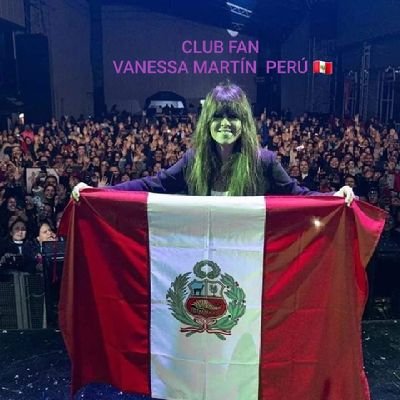 Comunidad peruana, dedicada a difundir y apoyar a la cantante @vanesamartin_ Cantante, Compositora, Escritora. Española, Malagueña 🇪🇸❤