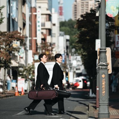 duodeyuo's profile picture. バイオリン佐久間聡一 ビオラ長石篤志 の楽しい愉快なデュオ(でゆお)です♨♨️ 番頭さんは桑生美千佳さん(ピアノ)♨️