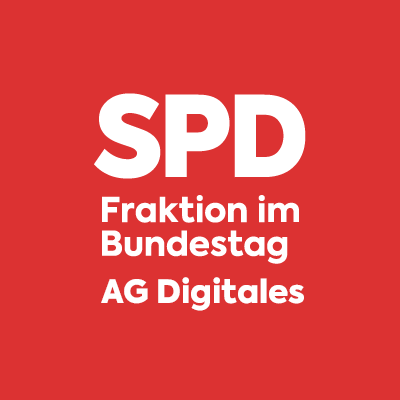 Hier twittert die Arbeitsgruppe Digitales der SPD-Bundestagsfraktion. Impressum: https://t.co/si4fLgkKg8