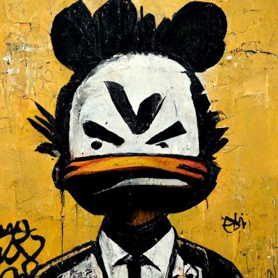 A collection of 100 animated big.bad.motherduckers on the tezos blockchain