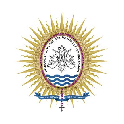 Twitter Oficial de la Hermandad de Nuestra Señora del Rosario de Huebro-Níjar.  Fundada en 2021.  Iglesia de Santa María de Huebro (Níjar).