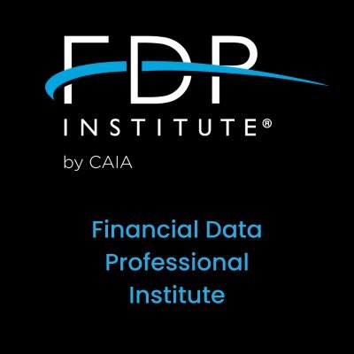 FDP Institute was established by the @CAIAAssociation to address a growing need in finance for a workforce that has the skills to perform in a digitized world.