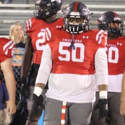 Class ‘23🖤 Football 270lb 5’11 DL #50 Choctaw County High School MS🐾chargers