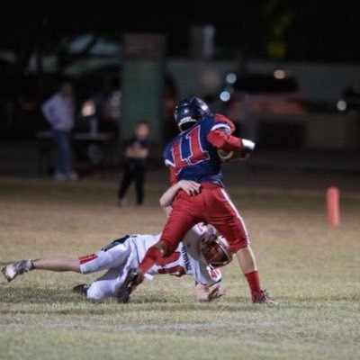 Class of 2023 || 5’9 || 165|| DE/FB/ATH|| 3.1 GPA|| https://t.co/KQOlIuQTjG