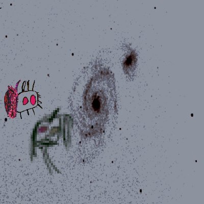 BabyAliens is a collection realized by me (taking sky pictures with my telescope) and my 4-year old daughter, the true artist.
Not the usual nft's