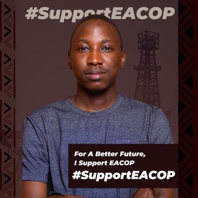 No one will stop @eacopsupport  , we must see our oil future.