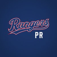 Texas Rangers PR (@txrangerspr) 's Twitter Profile Photo Texas Rangers PR (@txrangerspr) 's Twitter Profile Photo