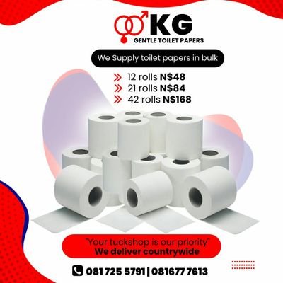 we supply toilet papers in bulks.
we also supply detergents! 
we deliver countrywide 🚈🚙
*YOUR TUCKSHOP OURPRIORITY!
contact us 0817255791. https://t.co/kGLTy2vZbn