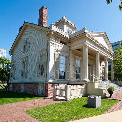 Chicago's oldest house (1836), built for Henry B. Clarke & preserved by the efforts of Bishop Louis Henry and Margaret Ford.