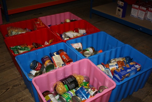 Sleafords  own food bank providing 3 day's emergency food for local people in financial hardship.