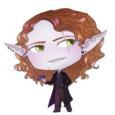 He/they. Queer disabled artist & writer who loves fantasy, horror, & TTRPGs. Neurodivergent w/ chronic illness & pain.
(chibi Zintiel by @radiantlethe)