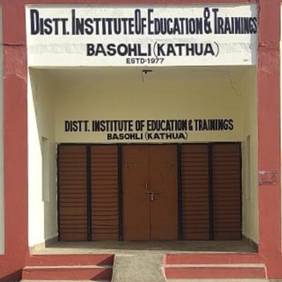 Official account of Principal, District Institute of Education & Trainings, Basohli (Kathua)