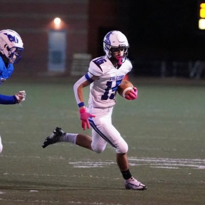 Catalina Foothills Football, class of 2024, 6’1 160, Wr/Db. #15