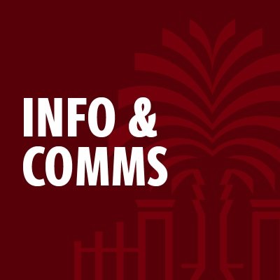 Official Twitter page for the @uofsc College of Information and Communications. Home of @uofsc_sjmc and @uofsc_ischool.