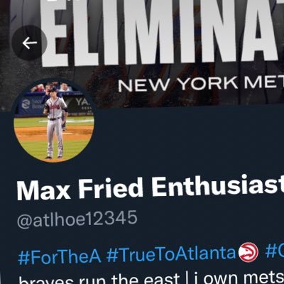 Tracking everytime Max fried enthusiast tweets about the Mets. Did he do it today?