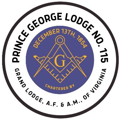 The local AF & AM Freemason Lodge in Prince George, VA.
