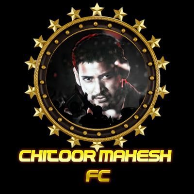 Official Twitter Handle of @ChittoorMBFC 

Proud To Be Fan of SuperStar @urstrulymahesh❤️