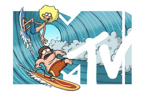 Good Vibes premieres Thursday, October 27th @ 10:30pm on MTV after Beavis and Butthead.