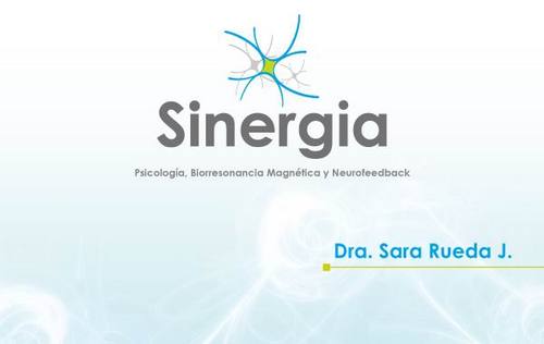 SaraRuedaJ's profile picture. Sinergia, Psicología, Biorresonancia Magnética y Neurofeedback