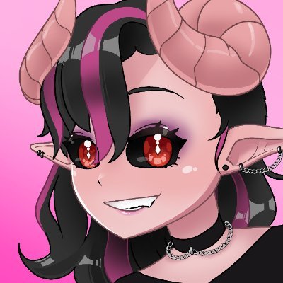 NB Pan Demon Lord Vtuber
🏳️‍⚧️ They/Them 🏳️‍🌈
 TTRPG fan and all-around degenerate.
Adults only
PFP + Banner: @ArtWomble
🎨: @KlmMoxx