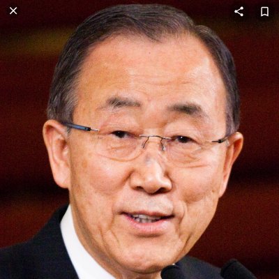United Nations Secretary General,a Diplomat, Federal Activist and a Native Citizen of the Republic of South Korea.