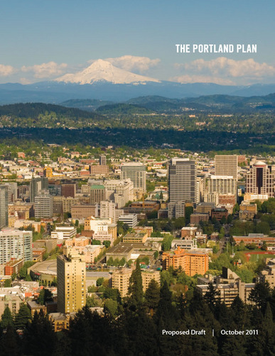 The Portland Plan will be the City's road map for the next 25 years, guiding our direction as the city grows and changes.