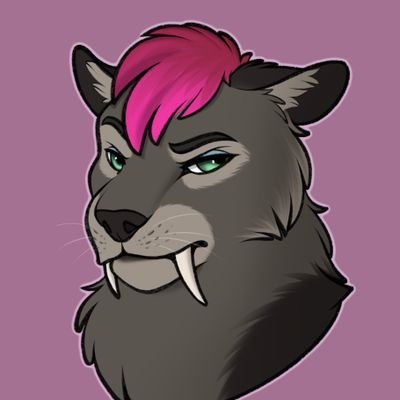 A smilodon who loves retro videogames and horror movies. 
Fighting Multiple Sclerosis on a daily basis. Closed relationship. Icon by @junipergoat