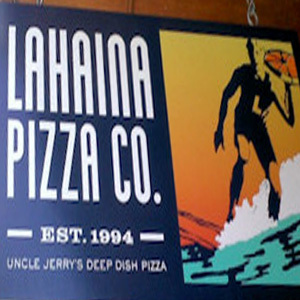 Offering Chicago style deep dish pizza in paradise! Over looking Front St. in Lahaina, you'll enjoy great pizza, live entertainment & an ocean view to die for.