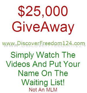 One24WinFree's profile picture. One24 Is Giving Away $25,000 To One Person Every Month! All You Have To Do To Qualify Is Put Your Name On The Waiting List! It's That Easy....
