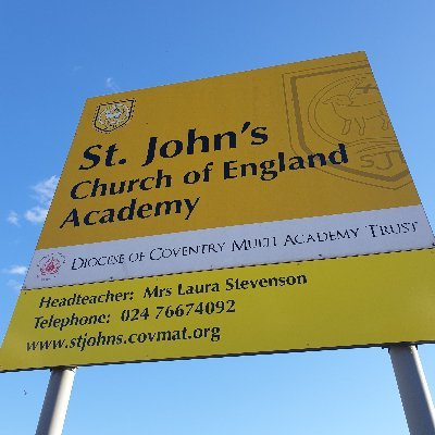 St John's C of E Academy is situated in Allesley Park, Coventry. We are a school where all children shine- both academically and pastorally! #iwillshine ⭐️
