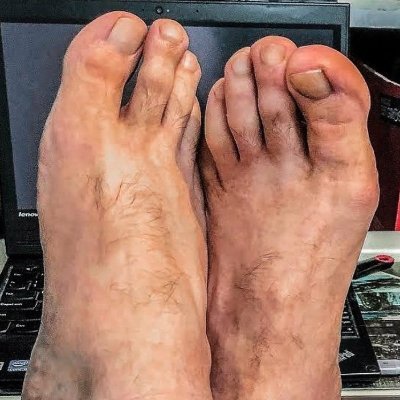 Only Big Male feet