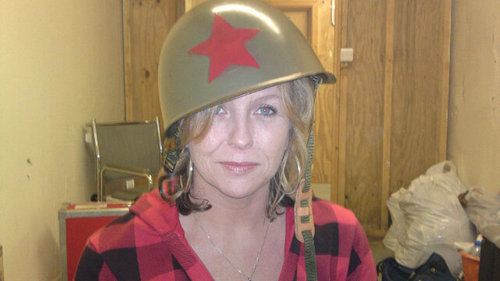 Alpha female!  x Sonic Boom Six Merch girl. Skinny Bitch. Chewy Tech