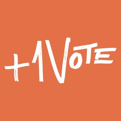 It's not a democracy if you don't vote! Who's your Plus1? https://t.co/yKZHH7nKGS