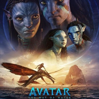 Avatar: The Way of Water, only in theaters December 16, 2022.