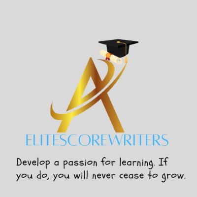 Elitescorewriters is an coursework writing website with qualified personnel on online classes . Starting from $14 per page only. You Order, We Deliver!!!