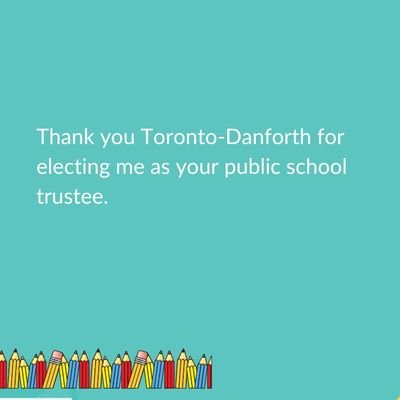 Follow @trusteesara this account is no longer being monitored. This was the 2022 Campaign account of Sara Ehrhardt for public school trustee Toronto-Danforth.