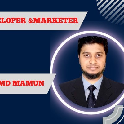 I'm a web developer and professional Digital marketer. I'm working for 2years in marketing sector. I'm a social media expart.