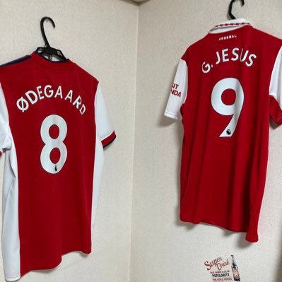 アーセナル G. JESUS 背番号9 出し切れ ユニフォーム