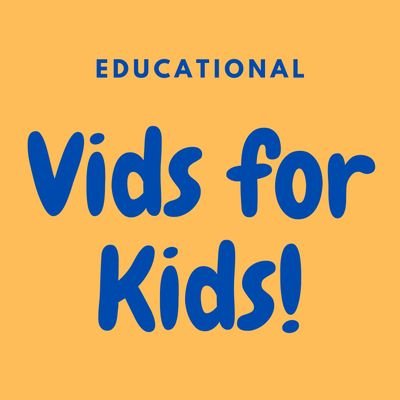 vids_for_kids's profile picture. I make educational videos for primary school children to teach and amuse. I hope teachers find them useful in the classroom.