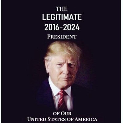 Donald Trump is still my President. 
ultra MAGA , pro Freedom, . 
God is King.