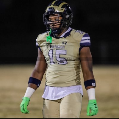 Potomac HS ‘23 | LB/EDGE/FB | 5’11” 215 lbs.