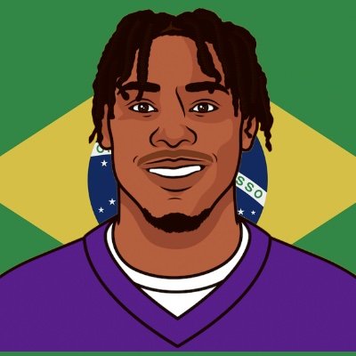 Brazilian fan account of the Minnesota Vikings Wide Receiver Justin Jefferson