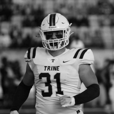 Trine Football ‘26 TE | 6’ 0” 235lbs | Bench: 385lbs Squat: 585lbs Clean: 315lbs