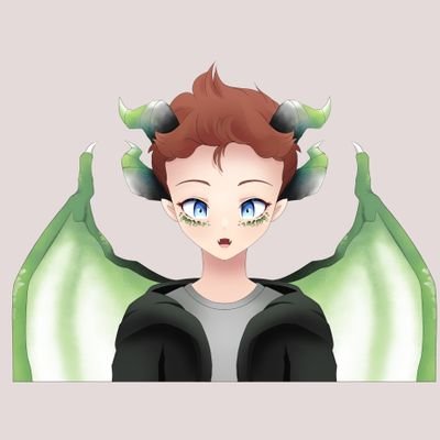 Aromantic, Twitch Affiliate, ENVtuber, and Rogue Affiliate. Pfp by @sierania.