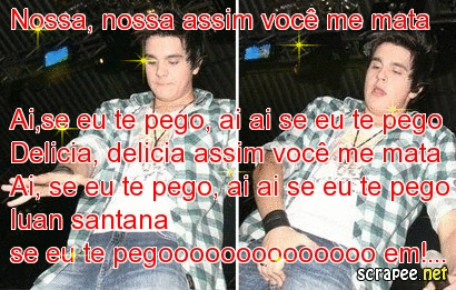 @luansantana Amar não é pecado E se eu tiver errado,Que se dane o mundo,Eu só quero você. #criado dia 17/09/2011 presidente @mariathalitiane @luansantana te amo