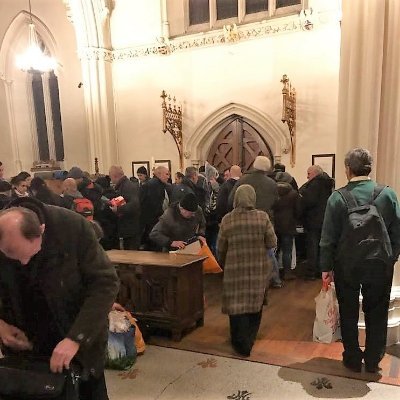 Our Street Souls team provides food, toiletries, clothing and moral support to those in need in Westminster. We are just starting to work in Greenwich too!